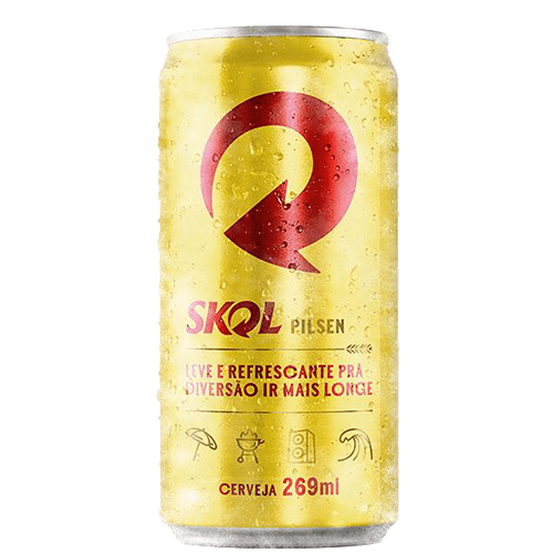 CERVEJA SKOL 269ML LT - Entrega Rápida